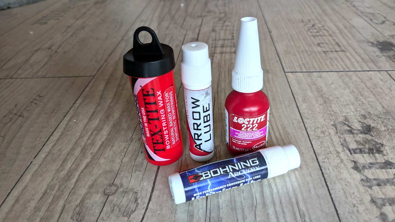 Die Armbrust richtig Pflegen